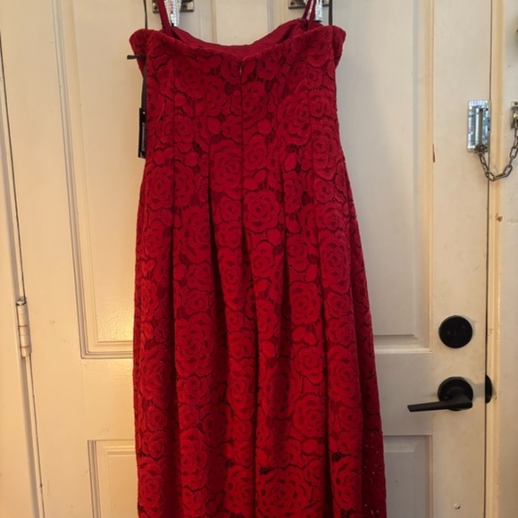 NWT Vera Wang Lacey Dress With Removable Straps Sz 8 - Picture 10 of 13